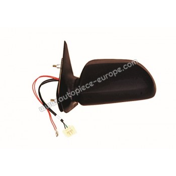 RETROVISEUR Coté conducteur - Commande électrique - Dégivrant - Glace plate - Coiffe noire
