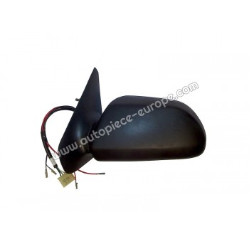 RETROVISEUR Coté conducteur - Commande électrique - Dégivrant - Glace plate - Sonde de température - Coiffe noire