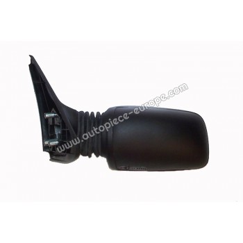 RETROVISEUR Coté conducteur - Commande manuelle - Glace bombée - Coiffe noire
