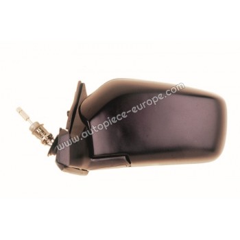 RETROVISEUR Coté conducteur - Commande à câble - Glace asphérique - Coiffe noire
