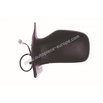 RETROVISEUR Coté conducteur - Commande électrique - Dégivrant - Glace bombée - Coiffe noire