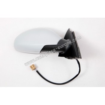 RETROVISEUR Coté passager - Commande électrique - Dégivrant - Glace bombée - Coiffe prépeinte - Rabattable électriquement