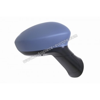 RETROVISEUR Coté passager - Commande électrique - Dégivrant - Glace bombée - Sonde de température - Coiffe prépeinte