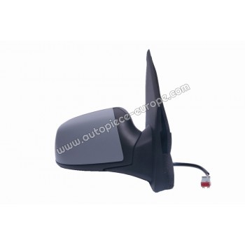 RETROVISEUR Coté passager - Commande électrique - Dégivrant - Glace bombée - Coiffe prépeinte - Rabattable électriquement