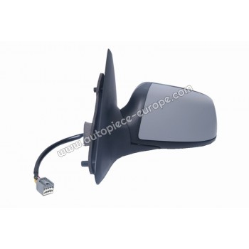 RETROVISEUR Coté conducteur - Commande électrique - Dégivrant - Glace asphérique - Lampe - Coiffe prépeinte