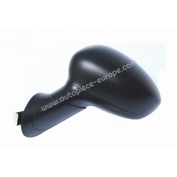 RETROVISEUR Coté conducteur - Commande électrique - Dégivrant - Glace bombée - Coiffe noire