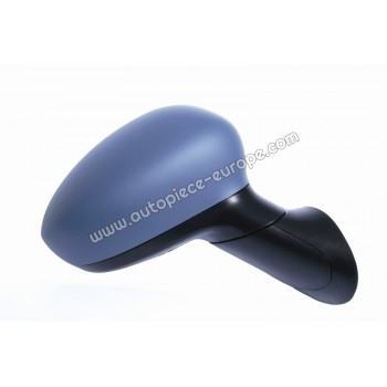 RETROVISEUR Coté passager - Commande électrique - Glace bombée - Coiffe prépeinte