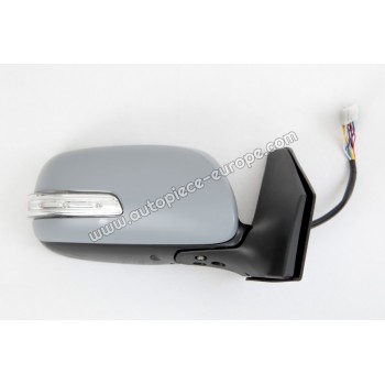 RETROVISEUR Coté passager - Commande électrique - Dégivrant - Glace bombée - Clignotant - Coiffe prépeinte - Rabattable électriq