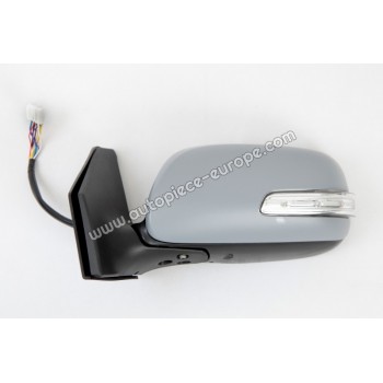 RETROVISEUR Coté conducteur - Commande électrique - Dégivrant - Glace asphérique - Clignotant - Coiffe prépeinte - Rabattable él