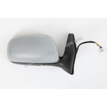 RETROVISEUR Coté passager - Commande électrique - Dégivrant - Glace bombée - Coiffe prépeinte - Rabattable électriquement