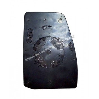 MIROIR ET PORTE MIROIR Coté conducteur - Glace bombée - Supérieure