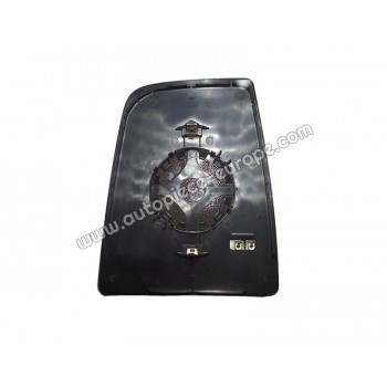 MIROIR ET PORTE MIROIR Coté passager - Dégivrant - Glace bombée - Supérieure