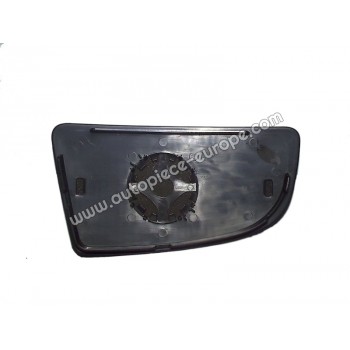 MIROIR ET PORTE MIROIR Coté conducteur - Glace bombée - Inférieure
