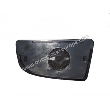 MIROIR ET PORTE MIROIR Coté passager - Glace bombée - Inférieure