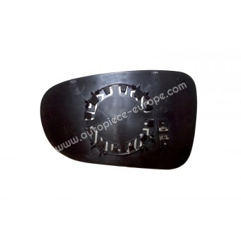 MIROIR ET PORTE MIROIR Coté passager - Dégivrant - Glace bombée