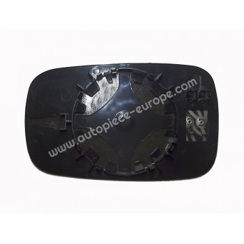 MIROIR ET PORTE MIROIR Coté passager - Dégivrant - Glace bombée