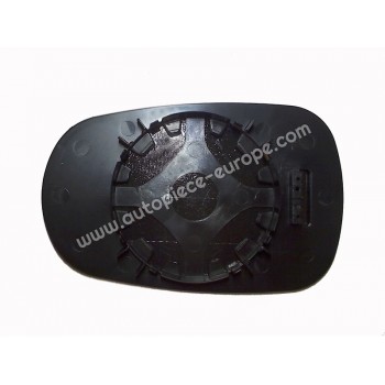 MIROIR ET PORTE MIROIR Coté passager - Glace bombée