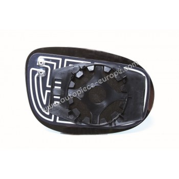 MIROIR ET PORTE MIROIR Coté conducteur - Dégivrant - Glace bombée bleutée