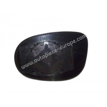 MIROIR ET PORTE MIROIR Coté passager - Glace bombée
