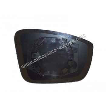 MIROIR ET PORTE MIROIR Coté conducteur - Glace bombée