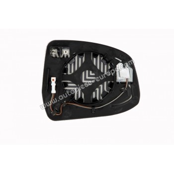 MIROIR ET PORTE MIROIR Coté conducteur - Dégivrant - Glace asphérique - Assistance angle mort