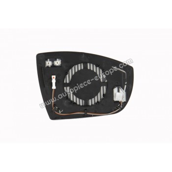 MIROIR ET PORTE MIROIR Coté conducteur - Dégivrant - Glace asphérique - Assistance angle mort