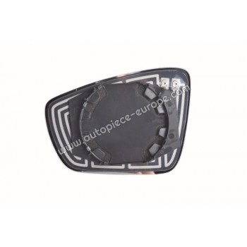 MIROIR ET PORTE MIROIR Coté passager - Dégivrant - Glace bombée