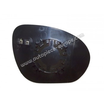 MIROIR ET PORTE MIROIR Coté conducteur - Dégivrant - Glace bombée