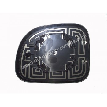 MIROIR ET PORTE MIROIR Coté passager - Dégivrant - Glace bombée