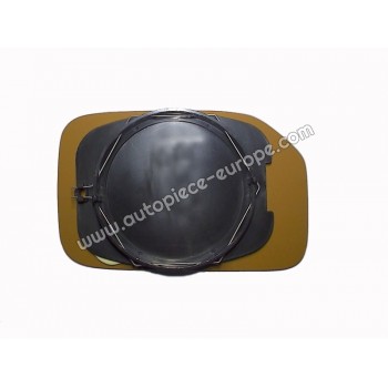 MIROIR ET PORTE MIROIR Coté passager - Glace bombée