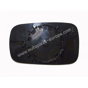 MIROIR ET PORTE MIROIR Coté passager - Glace bombée