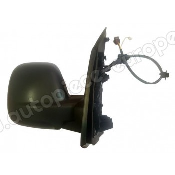 RETROVISEUR Coté conducteur - Commande électrique - Dégivrant - Glace bombée - Sonde de temp - Coiffe noire