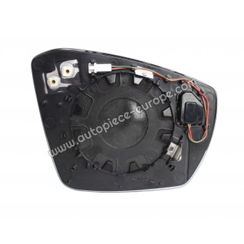 MIROIR ET PORTE MIROIR Coté conducteur - Dégivrant - Glace asphérique - Assistance angle mort