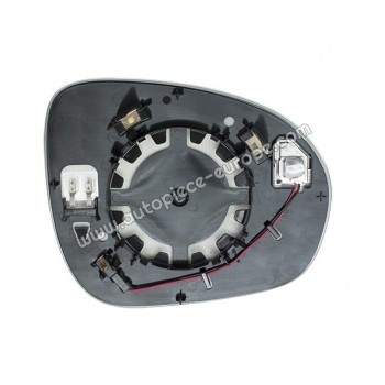 MIROIR ET PORTE MIROIR Coté conducteur - Glace bombée - Assistance angle mort