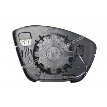 MIROIR ET PORTE MIROIR Coté conducteur - Dégivrant - Glace bombée - Assistance angle mort