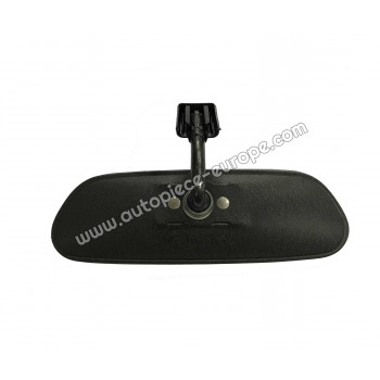 RETROVISEUR Intérieur - Boitier noir à coller - Glace plate  - 62 X 190 mm - Pour la fixation prendre 3162771WB