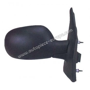 RETROVISEUR Coté passager - Commande électrique - Dégivrant - Glace bombée - Sonde de température - Coiffe noire