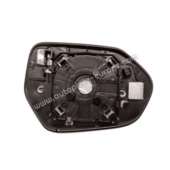 MIROIR ET PORTE MIROIR Coté conducteur - Dégivrant - Glace asphérique