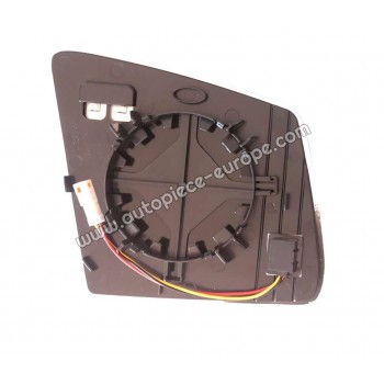 MIROIR ET PORTE MIROIR Coté conducteur - Dégivrant - Glace asphérique - Assistance angle mort