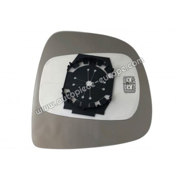 MIROIR ET PORTE MIROIR Coté conducteur - Dégivrant - Glace asphérique