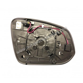 MIROIR ET PORTE MIROIR Coté conducteur - Dégivrant - Glace bombée - Assistance angle mort