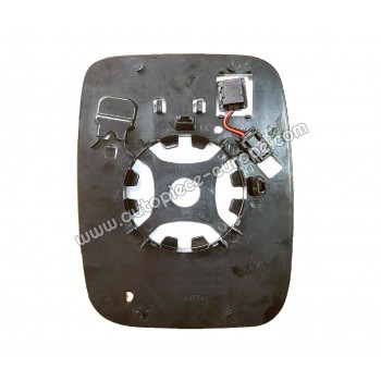 MIROIR ET PORTE MIROIR Coté conducteur - Dégivrant - Glace asphérique - Assistance angle mort