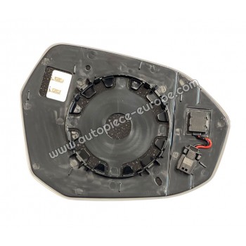 MIROIR ET PORTE MIROIR Coté conducteur - Dégivrant - Glace asphérique - Assistance angle mort