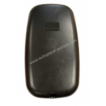 TETE RETRO Côté Droit-Gauche - Commande manuelle - Glace bombée - noir - 183x324 mm - Fix 18 mm