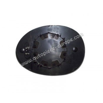 MIROIR ET PORTE MIROIR Coté conducteur - Dégivrant - Glace asphérique