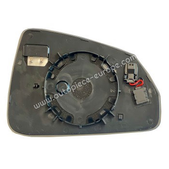 MIROIR ET PORTE MIROIR Coté conducteur - Dégivrant - Glace asphérique - Assistance angle mort