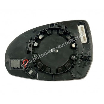 MIROIR ET PORTE MIROIR Coté passager - Dégivrant - Glace asphérique - Assistance angle mort