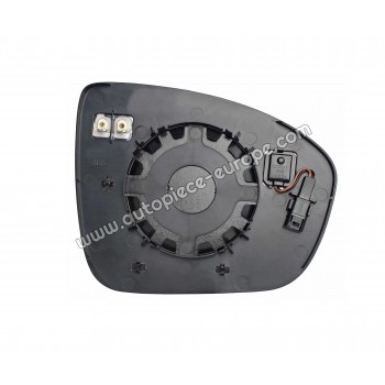 MIROIR ET PORTE MIROIR Coté conducteur - Dégivrant - Glace asphérique - Assistance angle mort