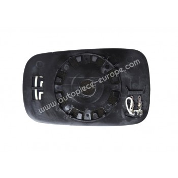 MIROIR ET PORTE MIROIR Coté passager - Dégivrant - Glace bombée