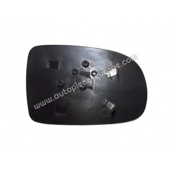 MIROIR ET PORTE MIROIR Coté passager - Glace bombée